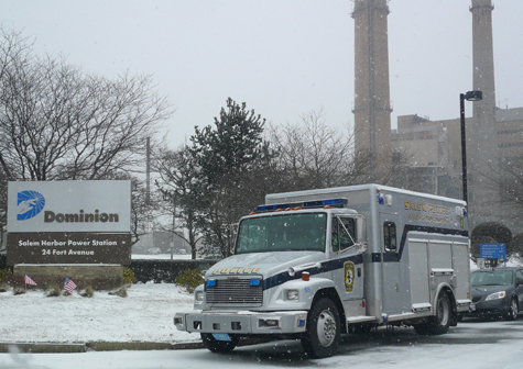 Salem's finest, ready for anything but toasty in the meantime