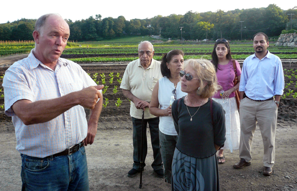 Jim Wilson of Wilson Farm, a 127-year-old family-run business.